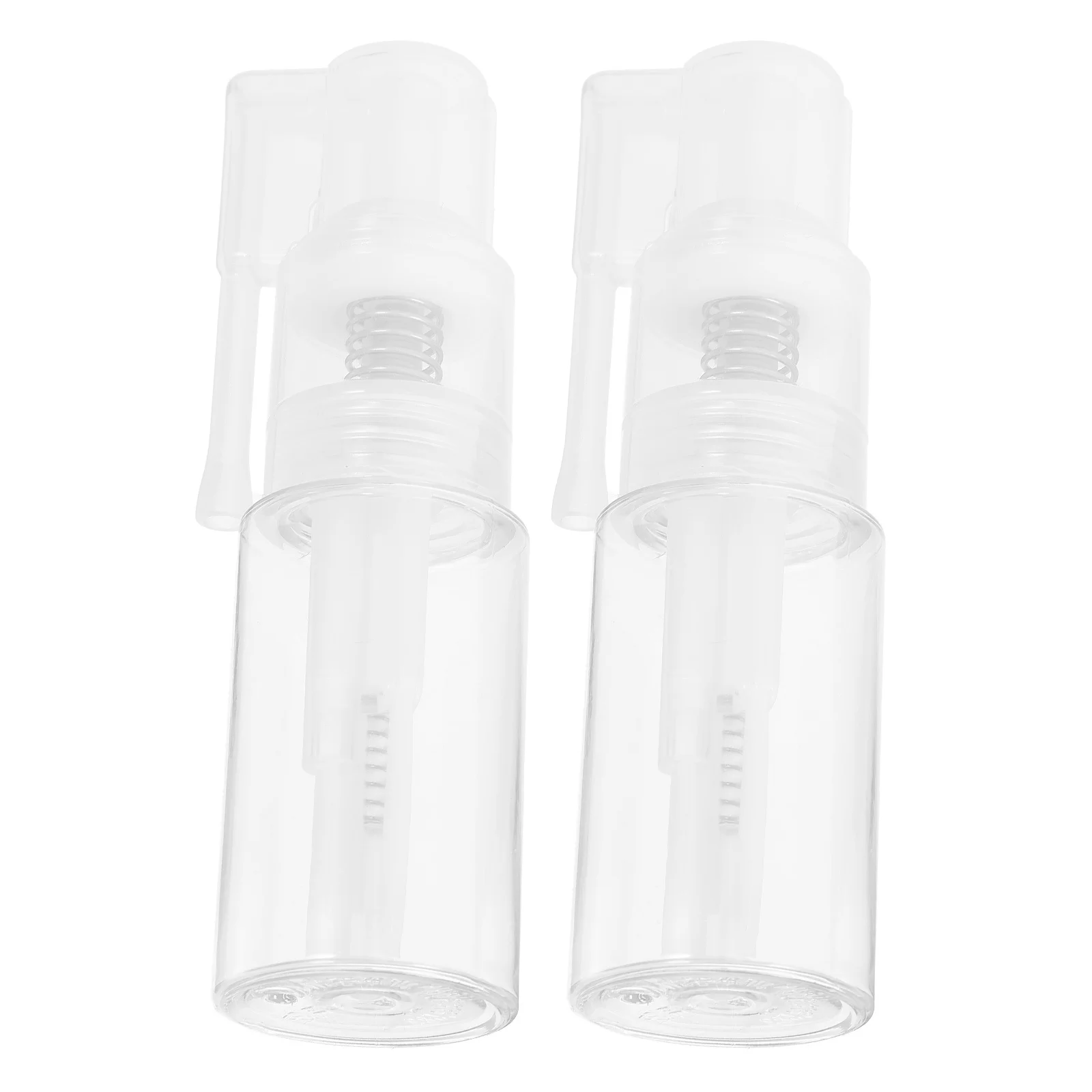 

2Pcs Long Mouth Powder Spray Bottles Refillable Dry Powder Sprayer Portable Travel Spray Container Suitable for Cosmetics Baking