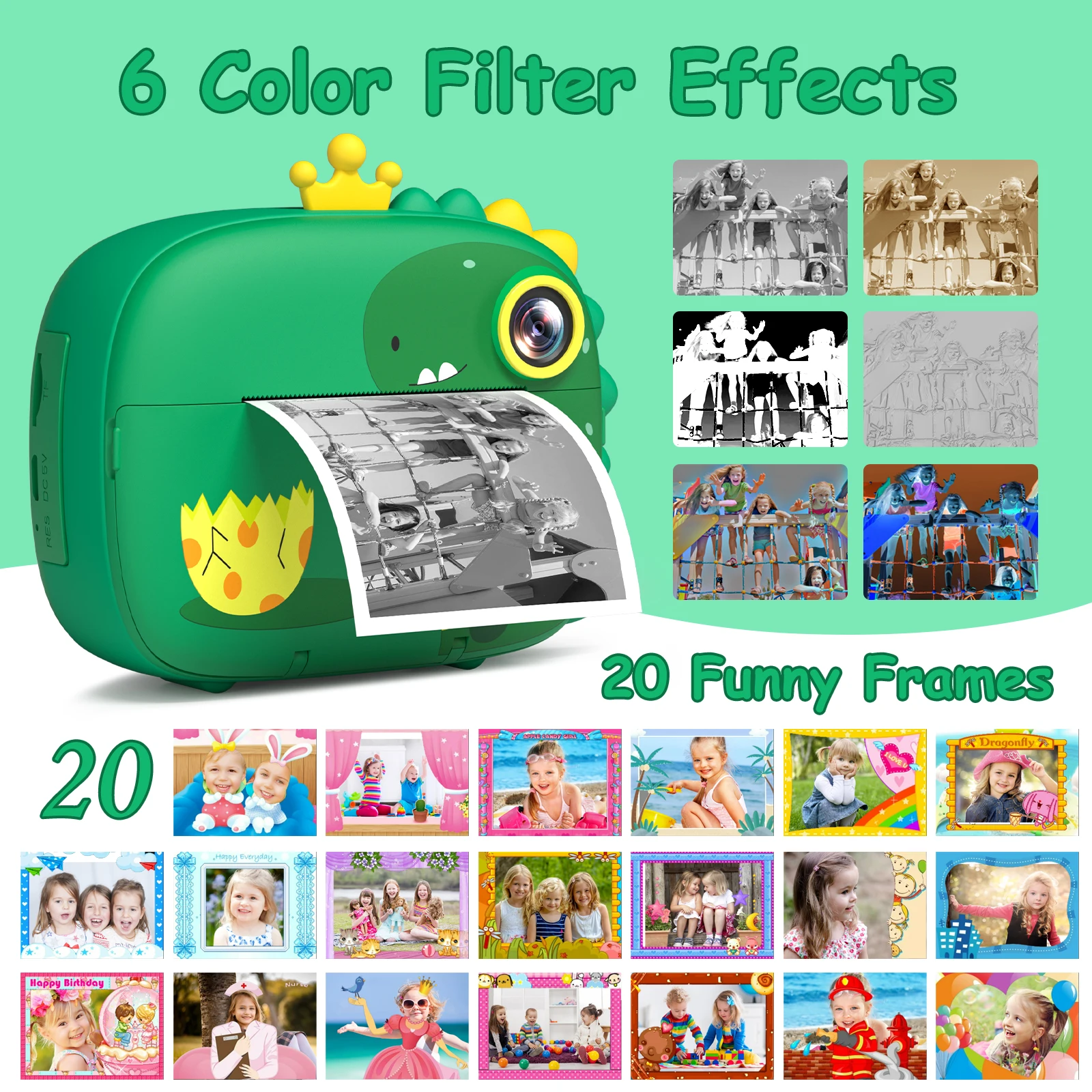 Kids Instant Camera, 2.4