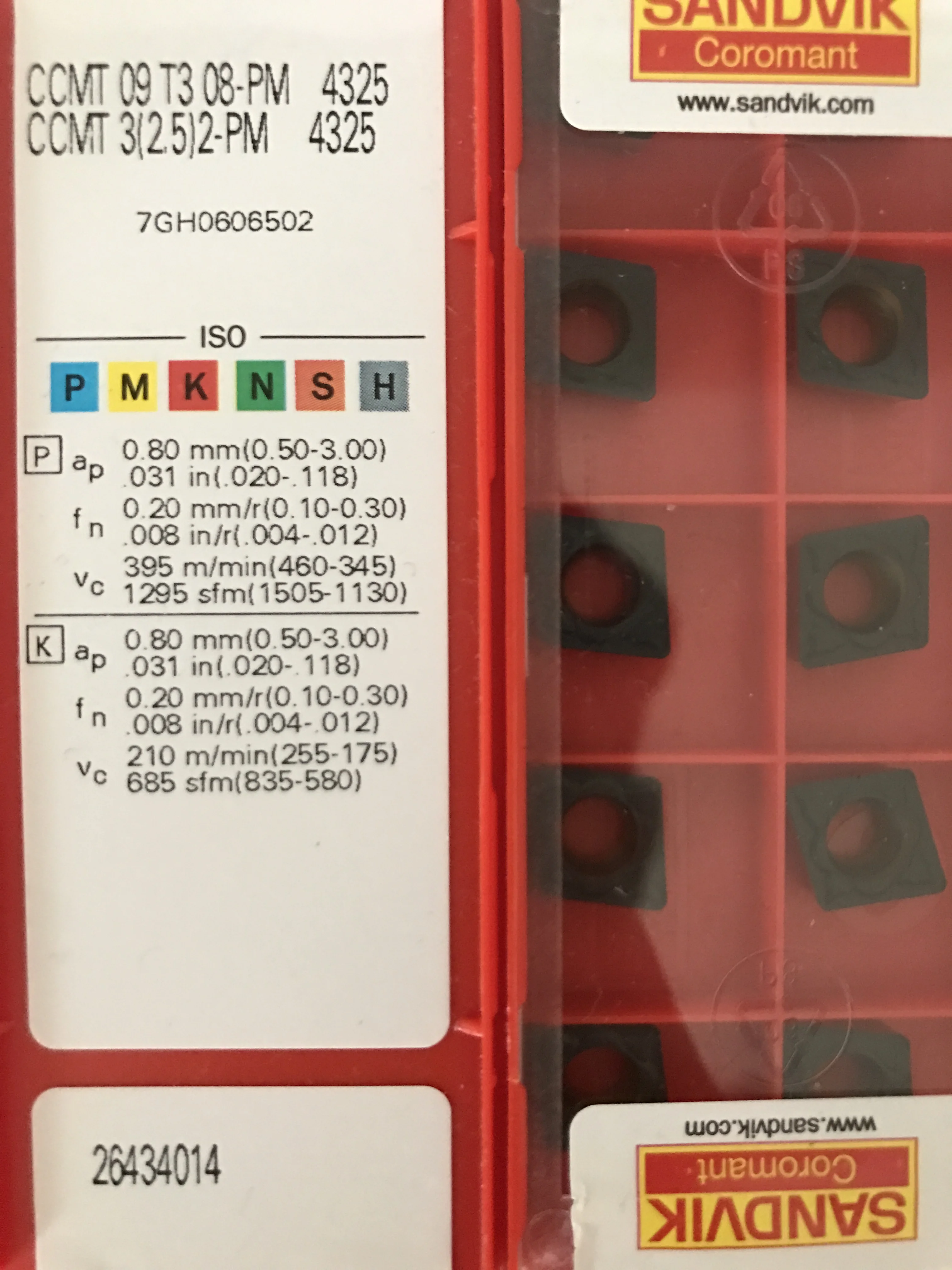 Оригинальное лезвие с ЧПУ CCMT09T304 PM 4225/CCMT0604 PM 4225/DCMT0704 PM 4225/DNMG 150404 -ПМ 4225