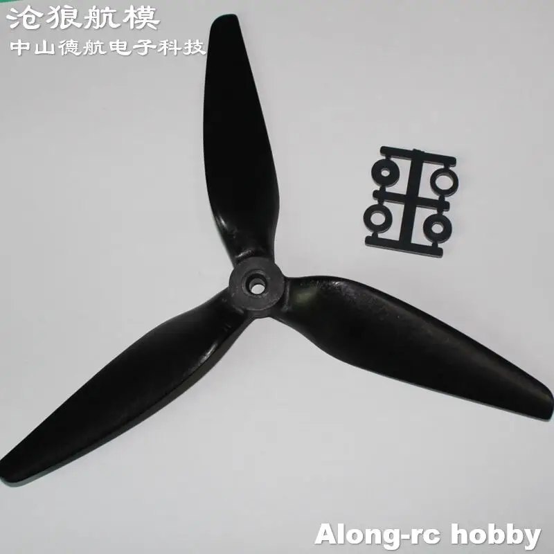 2 أزواج 3 شفرات CW CCW 8 بوصة 8045 8*4.5*3 المروحة ل طائرة مزودة بجهاز للتحكم عن بُعد طائرة طائرة نماذج ذاتية الصنع G-44 قطع غيار طائرة مائية