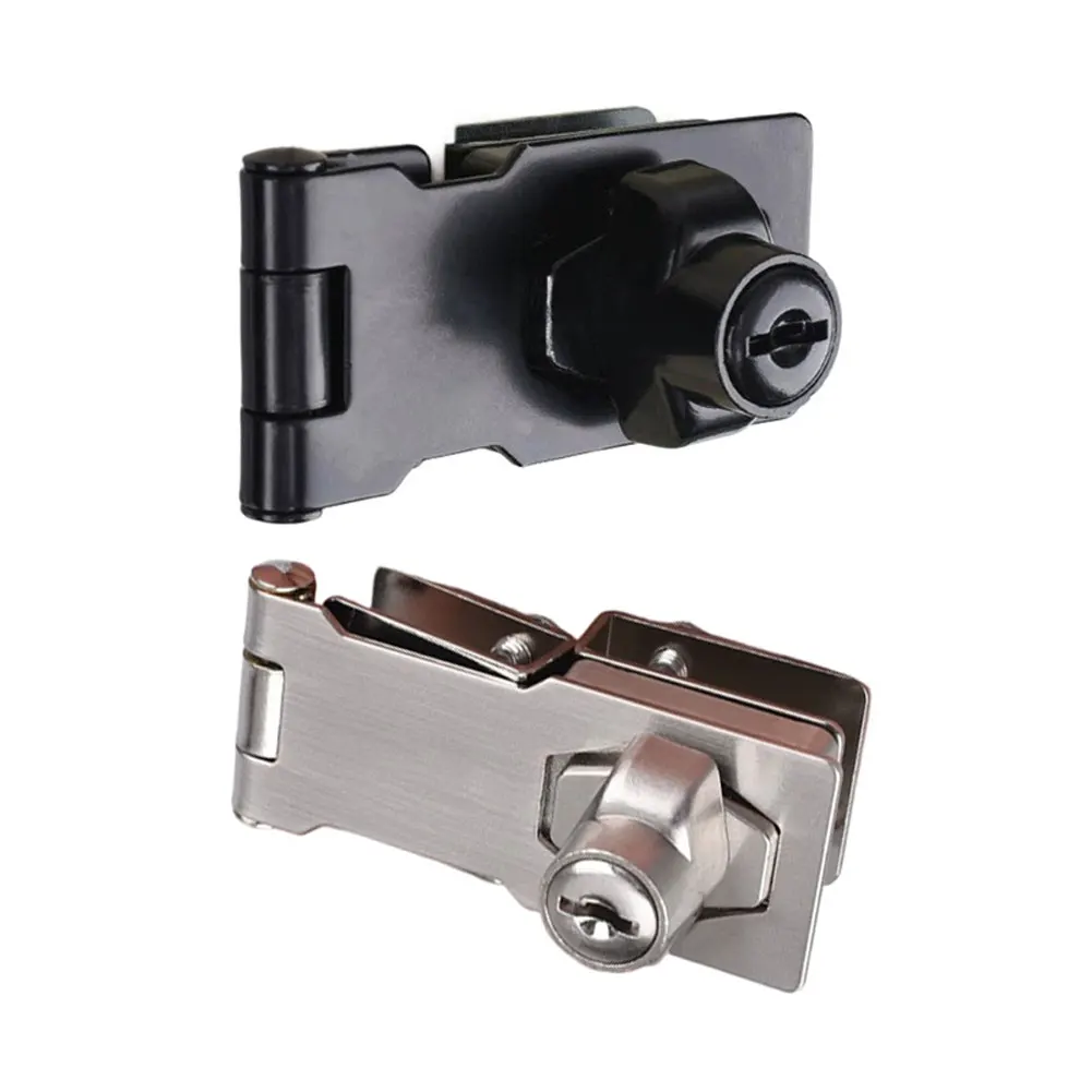 Zinc Alloy Cabinet Lock for Glass Doors 8mm Thickness Works with for frameless and Tempered Glass Key Based Security