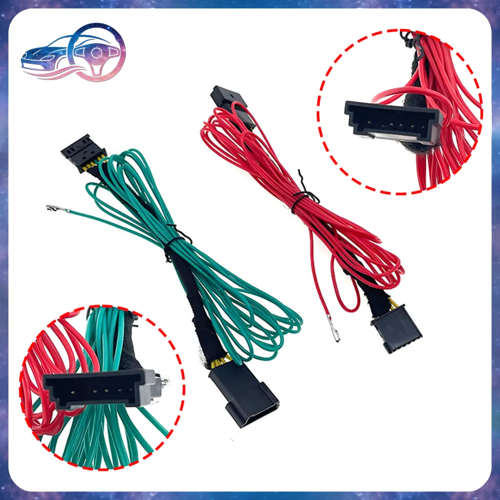 For BMW 5 series G30 2x Retrofit LCI Led Tail light cable adaptor wire loom