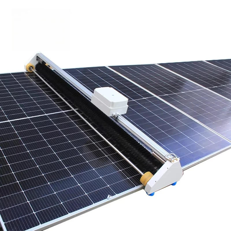 روبوت وفرشاة تنظيف الألواح الشمسية، روبوت التنظيف الأوتوماتيكي، فرشاة، نظام معدات آلة التنظيف الكهروضوئية للغسيل #5