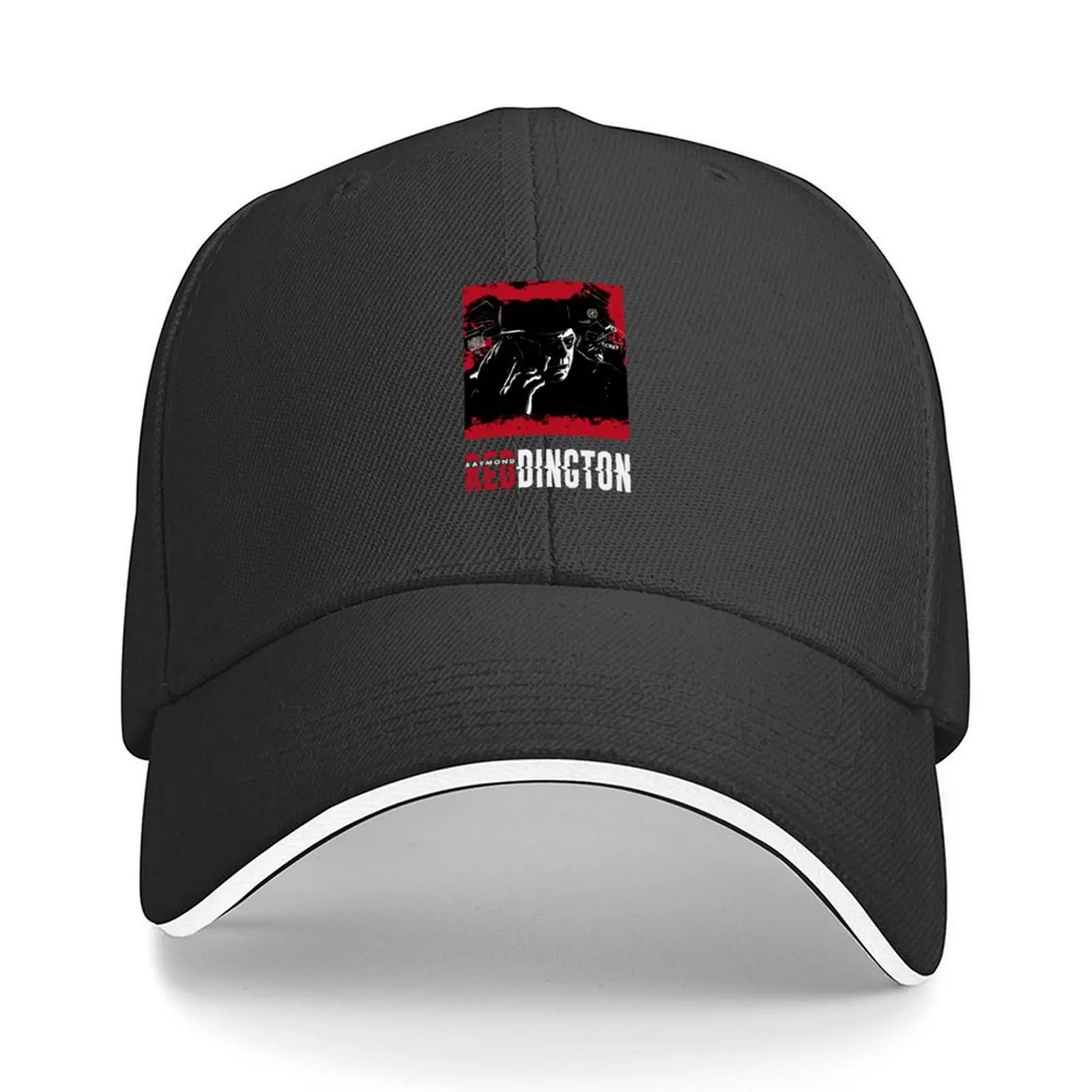 

The Blacklist Raymond Red Reddington Logo Design V2 For James Spader Fans Baseball Cap Luxury man cap Hats For Men Women's