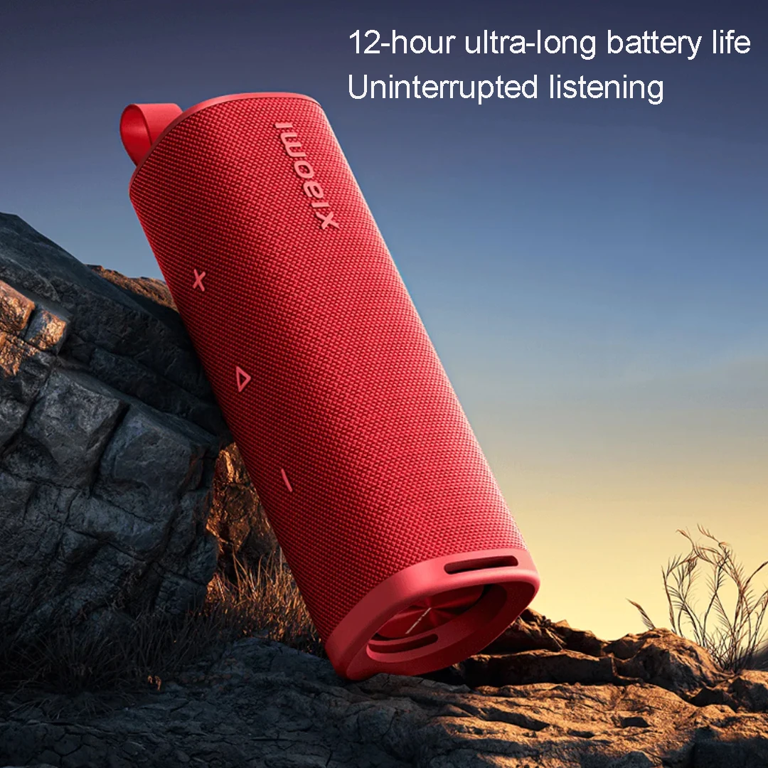 Xiaomi Sound Outdoor 30W سمّاعات لاسلكية حقيقية بلوتوث 5.4 IP67 مقاومة الغبار والماء 12 ساعة عمر بطارية طويل للغاية