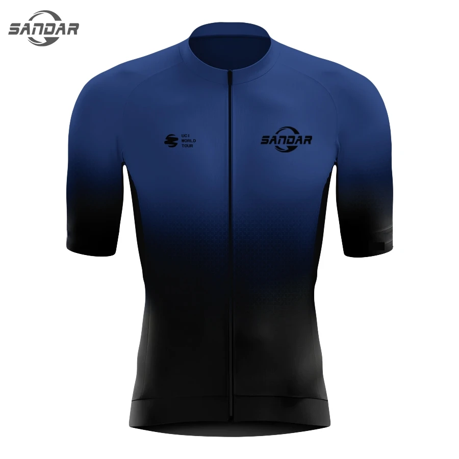 2025 SANDAR Cycling Jersey 5 Colour Cycling Racing Tops Short Sleeve Bike Jersey Road Cycling Shirts Summer Bicycle Jerseys