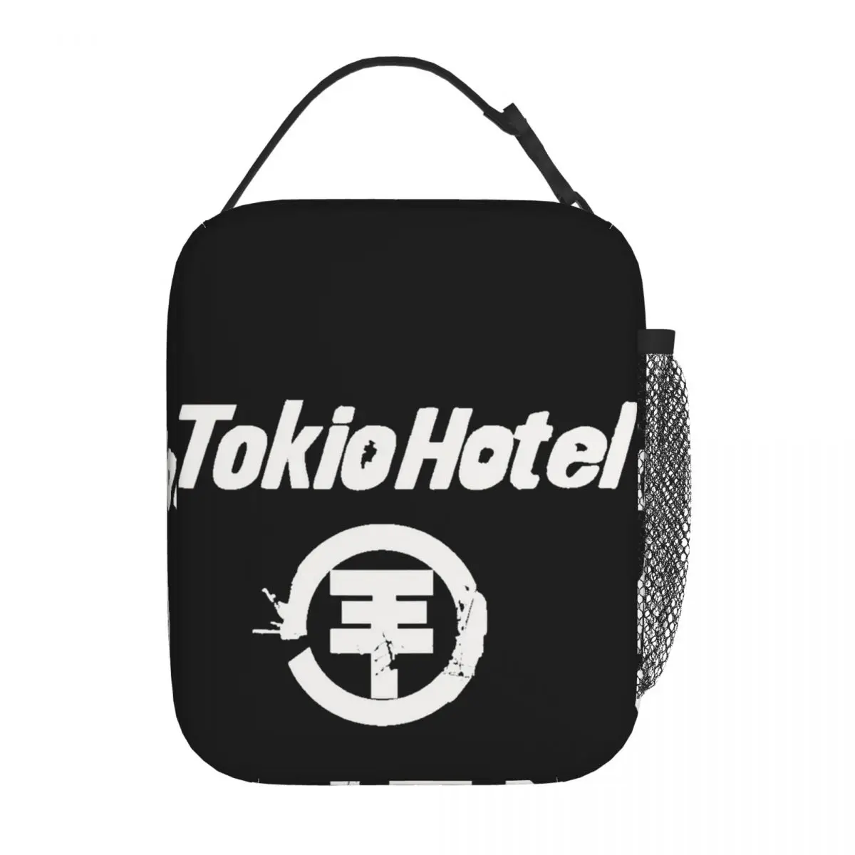 Tokio Hotel Logo Insulated Lunch Bag for Women Kids Portable Food Boxes Thermal Lunch Box Tote