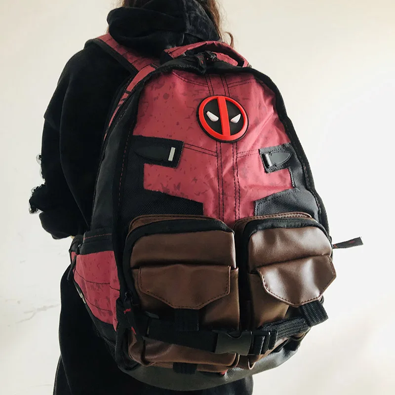 2024 Movie Deadpool and Wolverine Mountaineering Bag Anime Peripheral Boys and Girls Outdoor Equipment Large Capacity Backpack