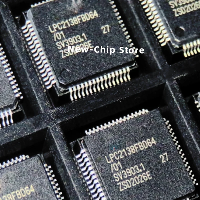2PCS-5PCS/LOT LPC2138FBD64 QFP64 New Original