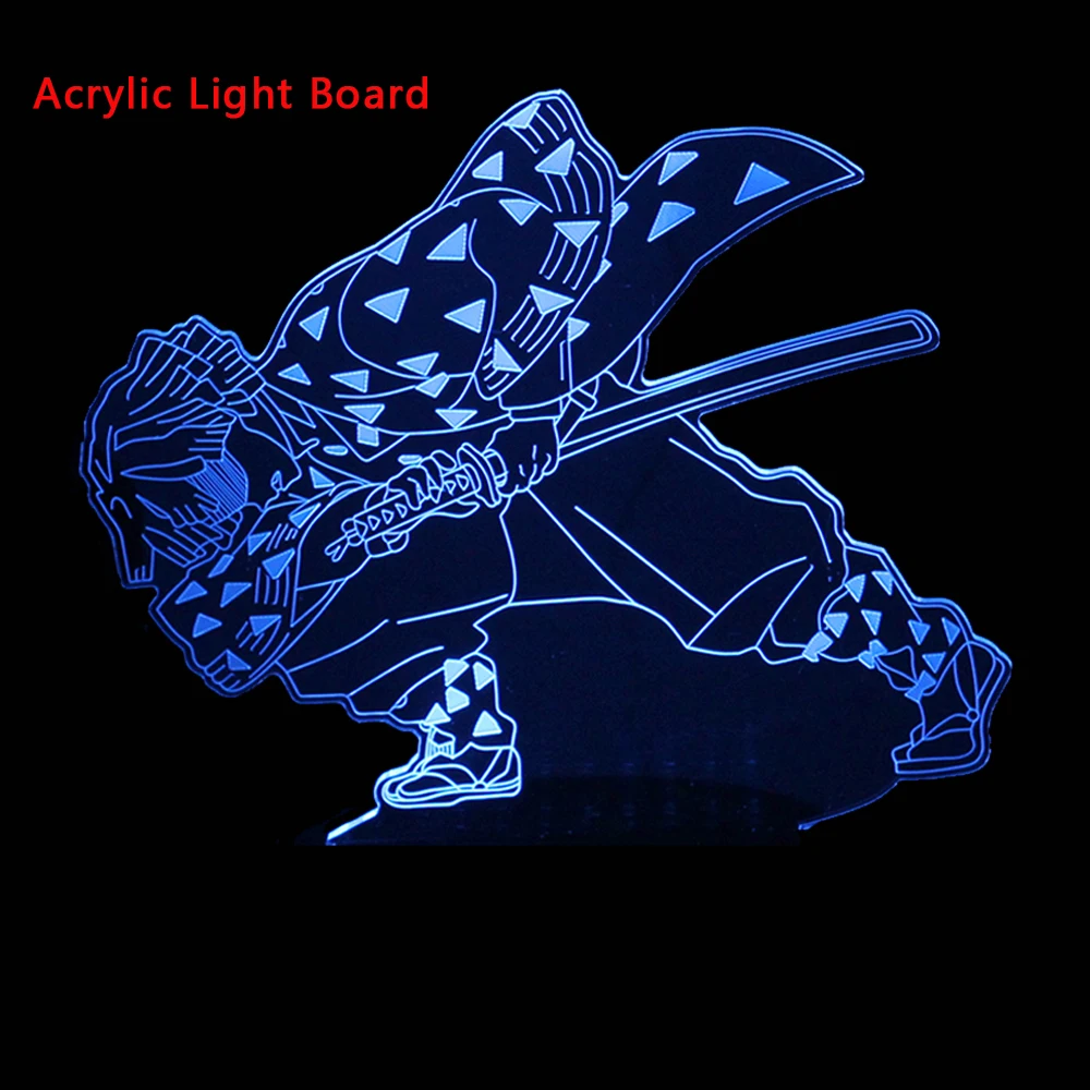 Anime Zero Two 3d Lamp Figure Nightlight Child Girls Manga Gift Night Light Lamp Darling In The Franxx Acrylic Light Board