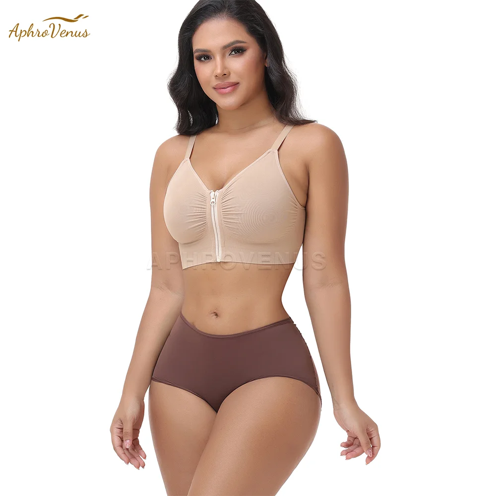 Nursing Bra Sleep - Women's Plus Size Front Closure Recovery