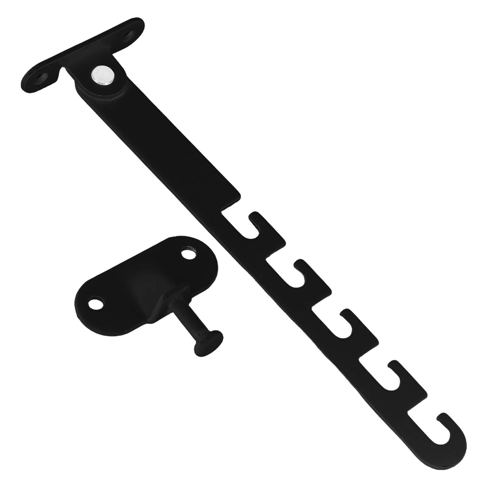 

Window Stopper Black Carbon Steel Child Safety Lock Windproof Support Hooks Baby Guard Easy Installation Teaching Equipment
