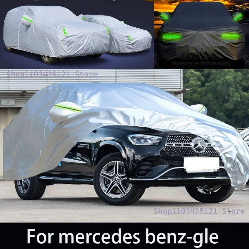 

For mercedes benz-gle Outdoor Protection Full Car Covers Snow Cover Sunshade Waterproof Dustproof Exterior Car accessories