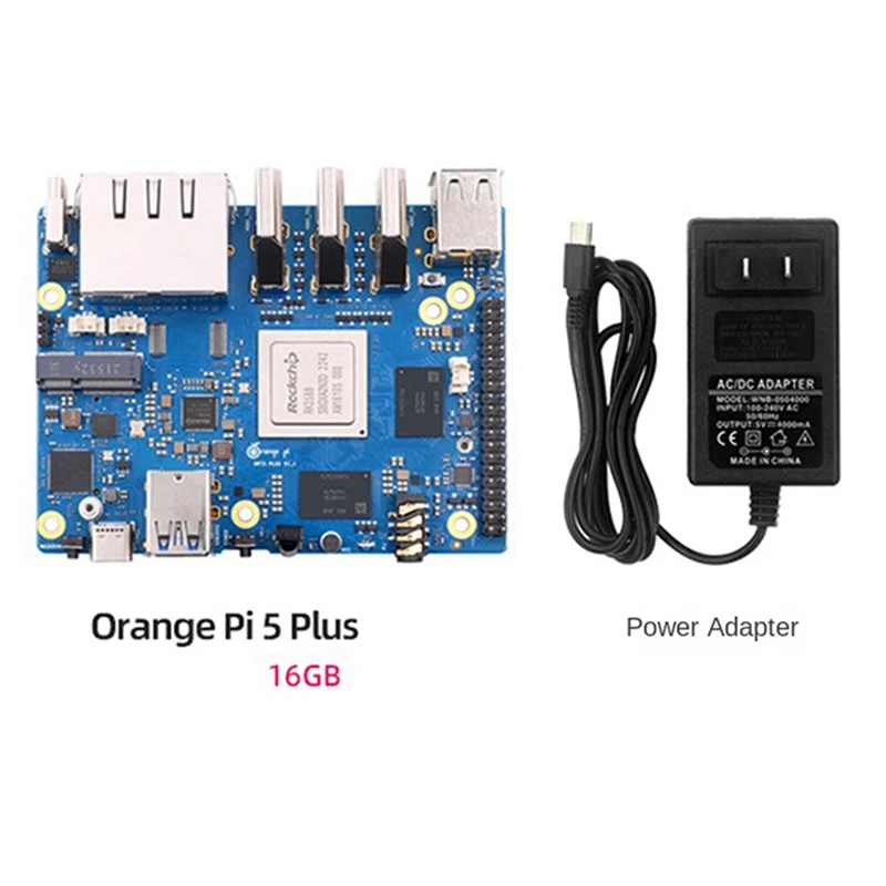 Neu - Für Orange Peel 5 Plus 16GBRAM + 256GB Emmc Modul RK3588 Octa-Core Unterstützung 8K Video 2,5G WiFi6 Modul Zubehör