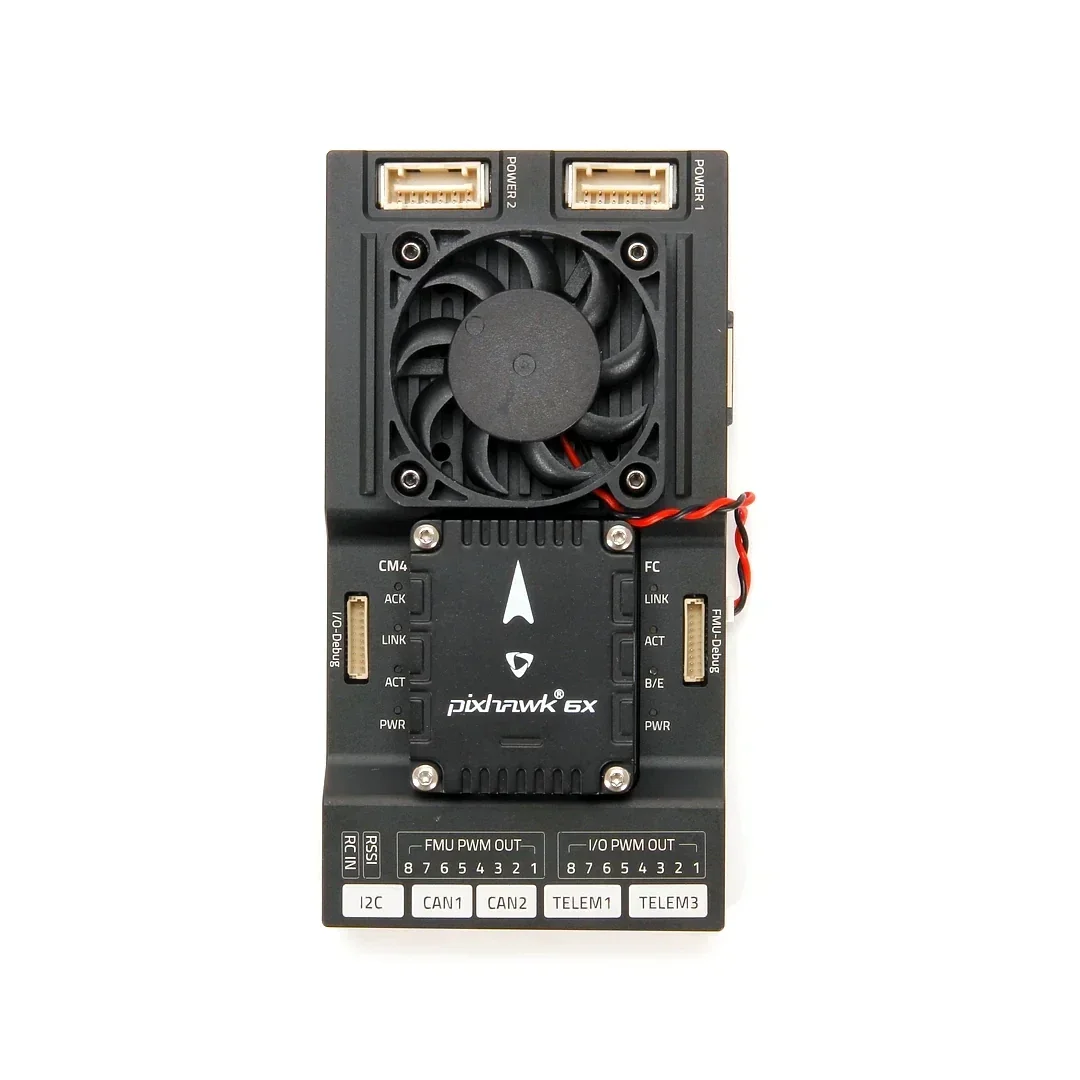HolyBro Pixhawk RPi CM4 plintbundel met Pixhawk 6X FC en PM03D voedingsmodule - voor RC stuurautomaatvliegtuigen en drones