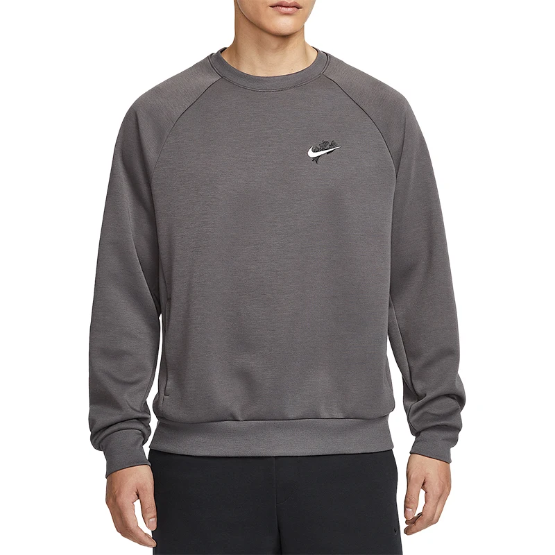 سويت شيرت Nike الرسمي الأصلي للرجال برقبة دائرية وأكمام طويلة HV8215-261