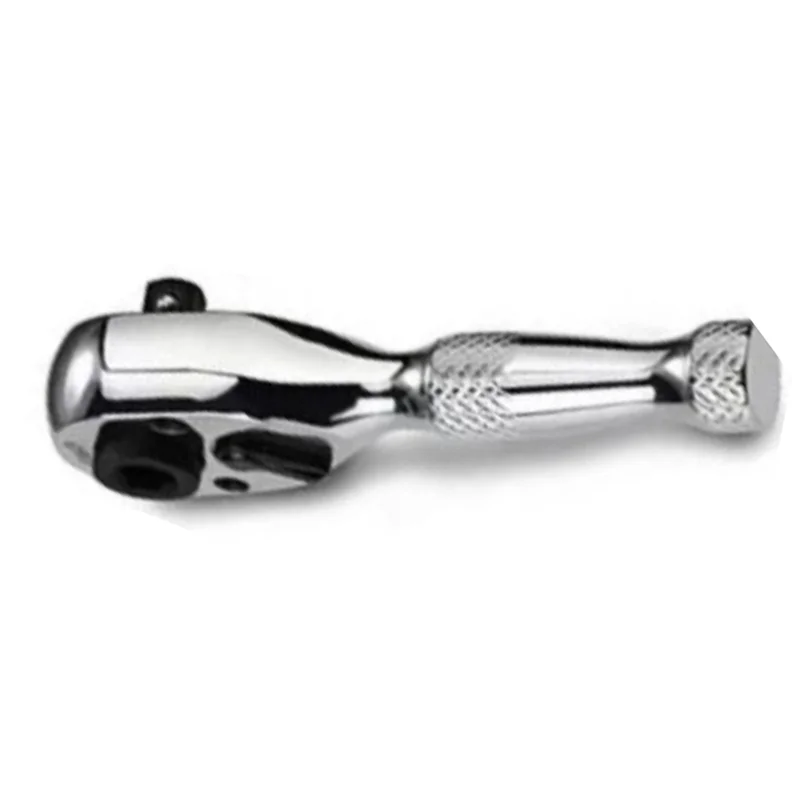 

A88E-Compact Dual-Head Stubby Ratchet And Screwdriver Set, 1/4Inch Drive, Essential Repair Tool