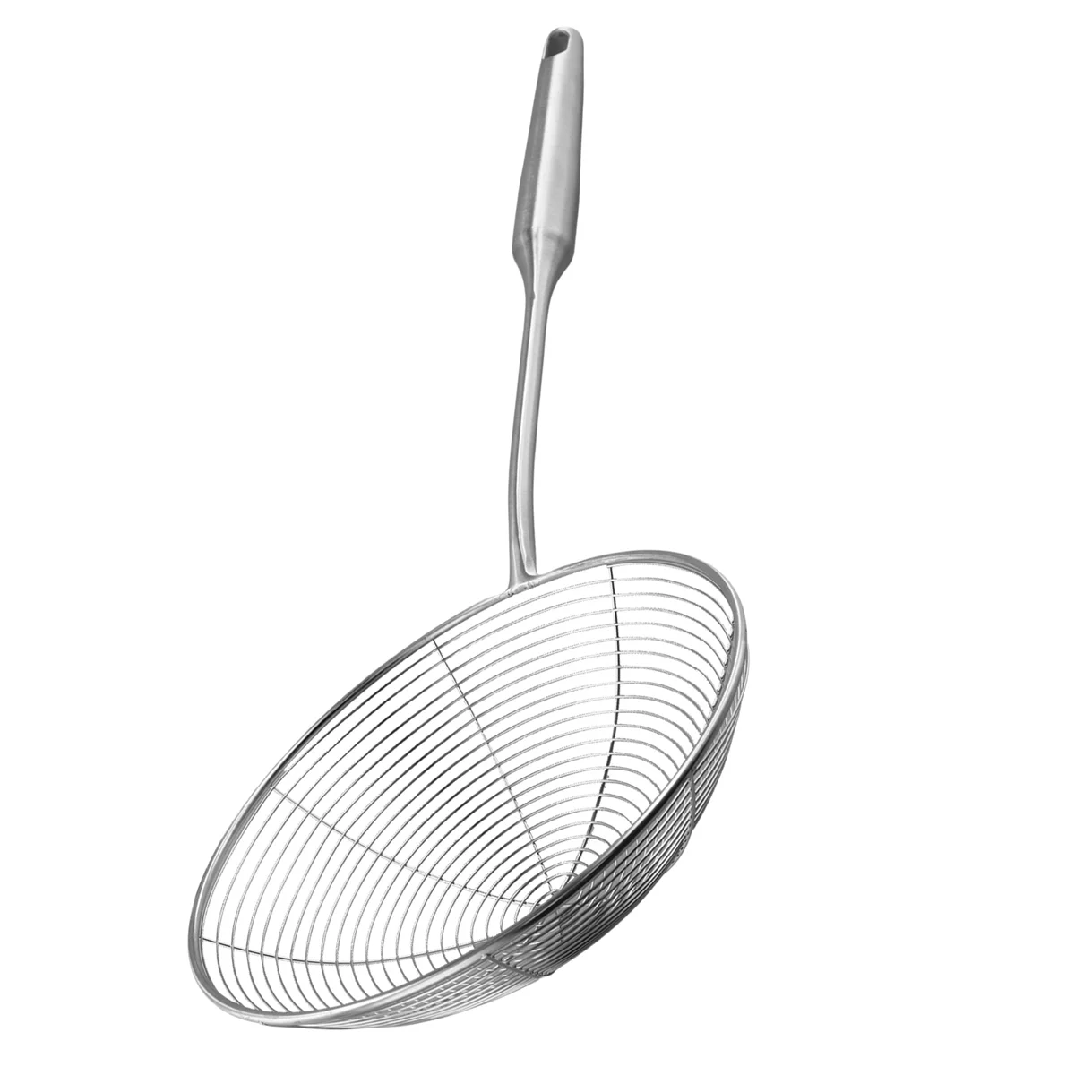 LDHL Spider Strainer Skimmer Ladle Stainless Steel Metal Frying Basket with Long Handle Large Spoon