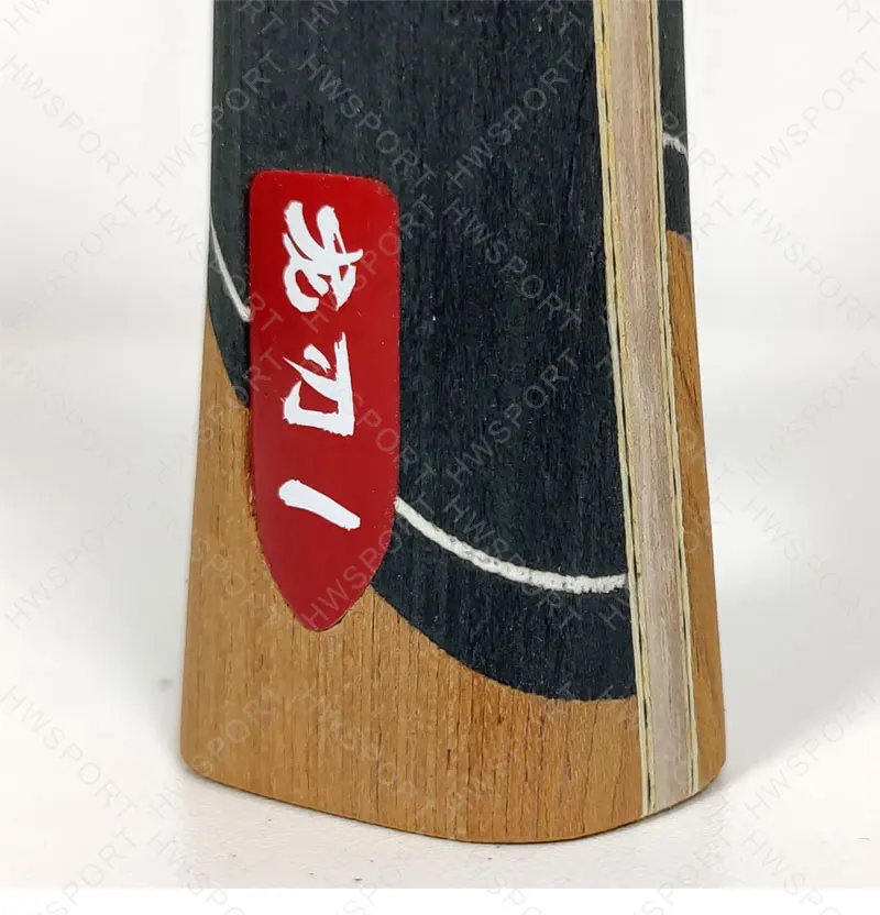 DOUBLE FISH Dragon Blade 1 Tischtennisschläger Professionell 5 Holz 2 ZLC Superfaser Tischtennisschläger mit Originalverpackung – Detail 10