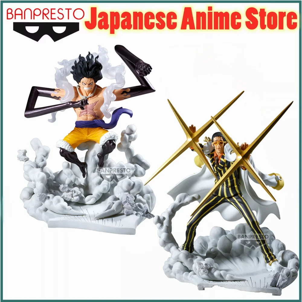 

Original Banpresto ONE PIECE Senkou Zekkei Monkey D. Luffy Gear 4 Kizaru Anime Figure Action Figurine Model Figuarts Collector