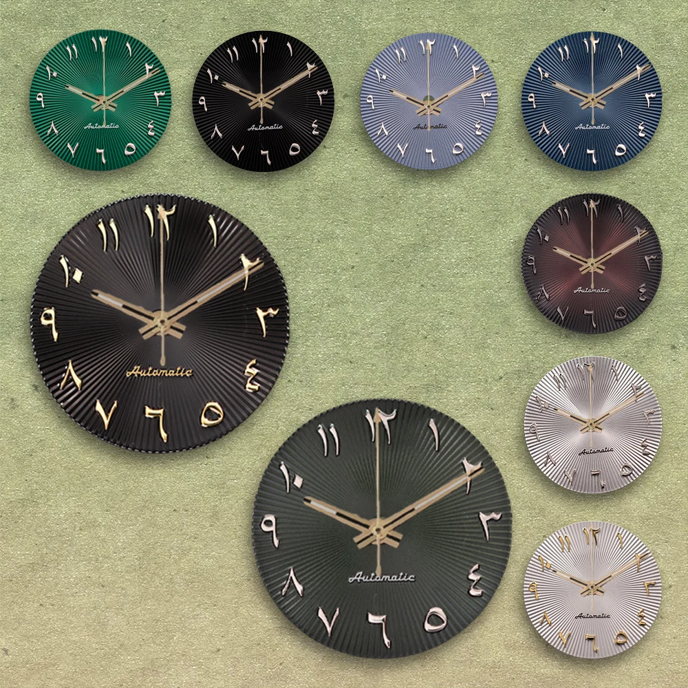 NG S Logo 28.5mm Arabic Letter Numerals Dials NH35/NH36/4R/7S Movements Watches for men Watch Modification Accessories Repair
