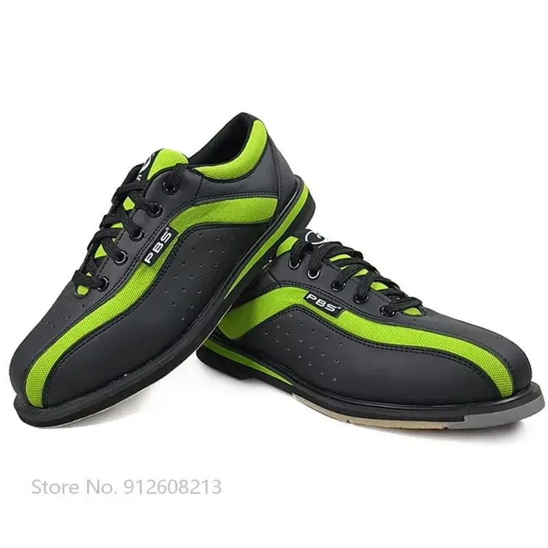 Scarpe da bowling da uomo in pelle PU Scarpe da ginnastica da bowling sportive professionali da donna Scarpe antiscivolo unisex per mano destra Allenatore traspirante