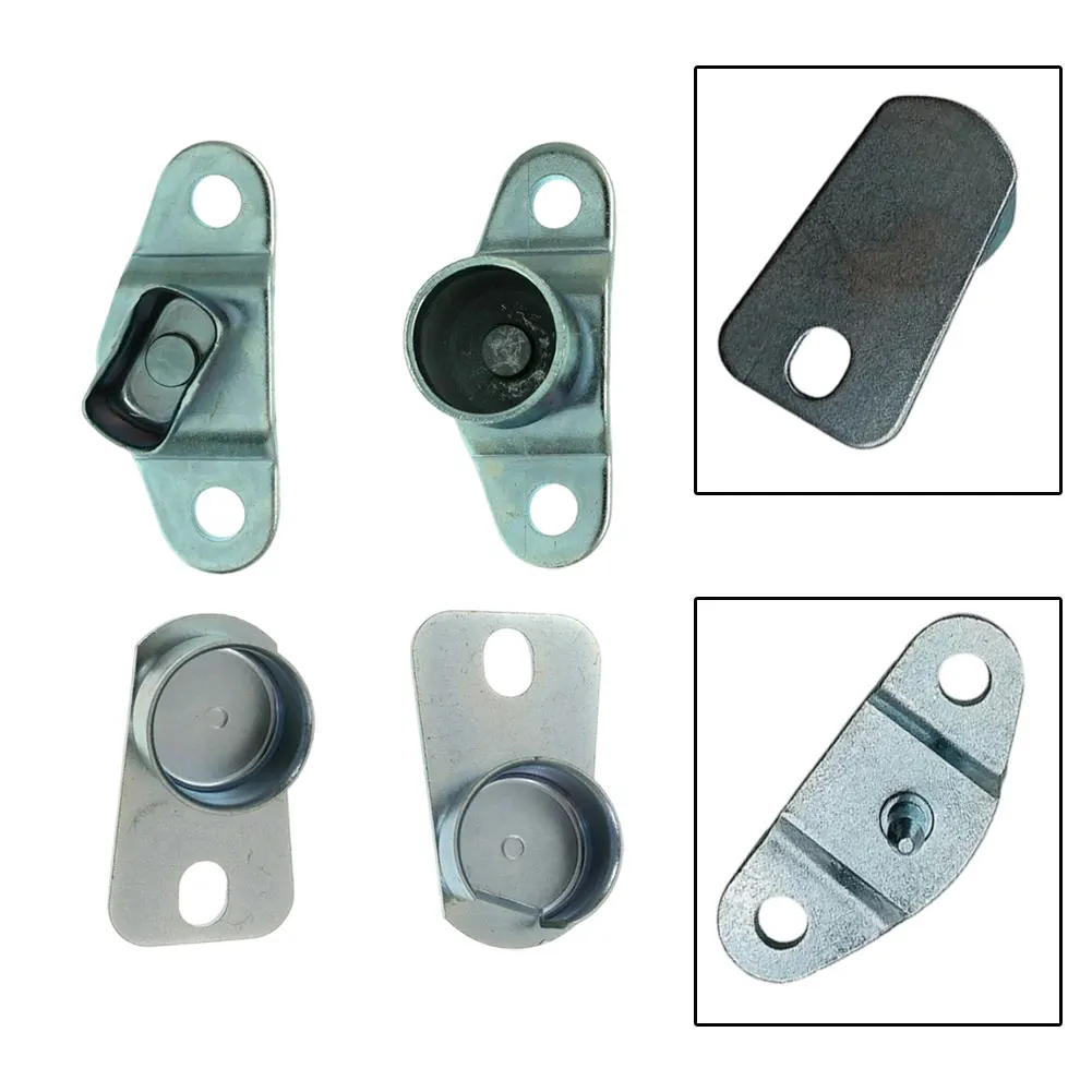 Set Of 4 Tailgate Hinge Driver And Passenger Side For Chevrolet C1500 1988-1999 Door Hinge Conversion Kits Car Accessories