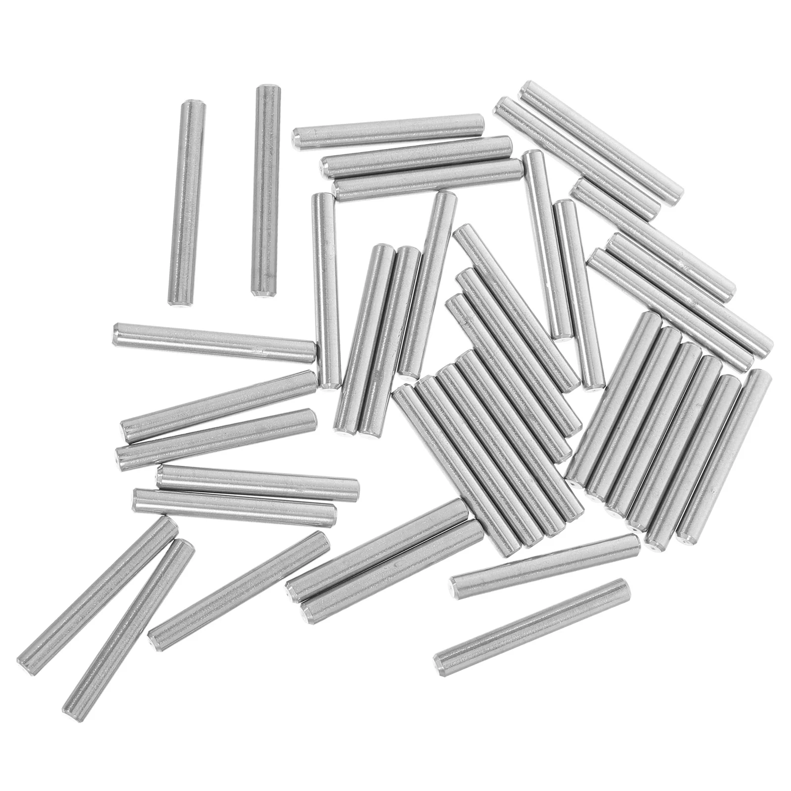 

40Pcs Stainless Steel Dowel Pin Cylindrical Precision Polished Shelf Support Pegs for Cabinet Furniture Shelves and Bookcase