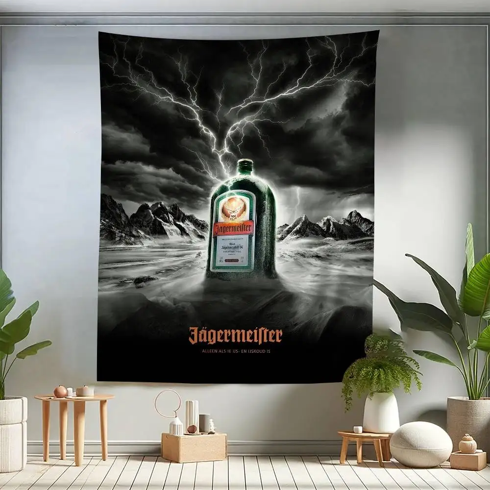Hot J-Jaegermeister S Colorful Tapestry Wall Hanging Bohemian Wall Tapestries Mandala Wall Art Decor