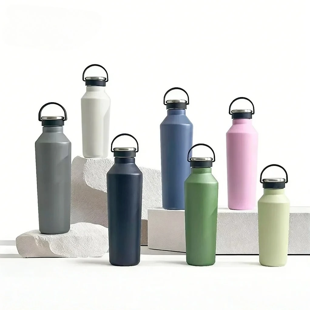 Vacuum Insulated Stainless Steel Water Bottle Portable Durable Leak Proof Outdoor Sports Thermos Flask