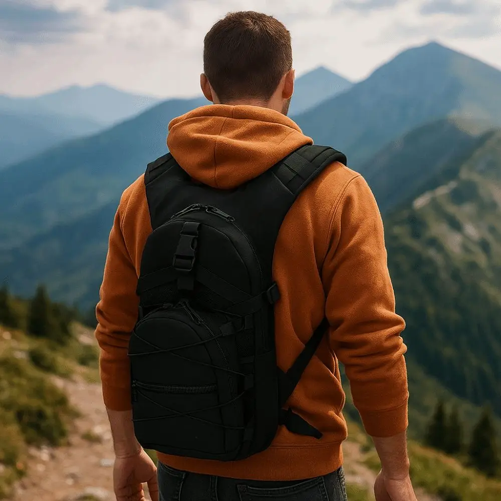 

Water Resistant Cycling Climbing Backpack Waterproof Ultra-light Fishing Bike Bag Adjustable Oxford Sports Knapsack Outdoor