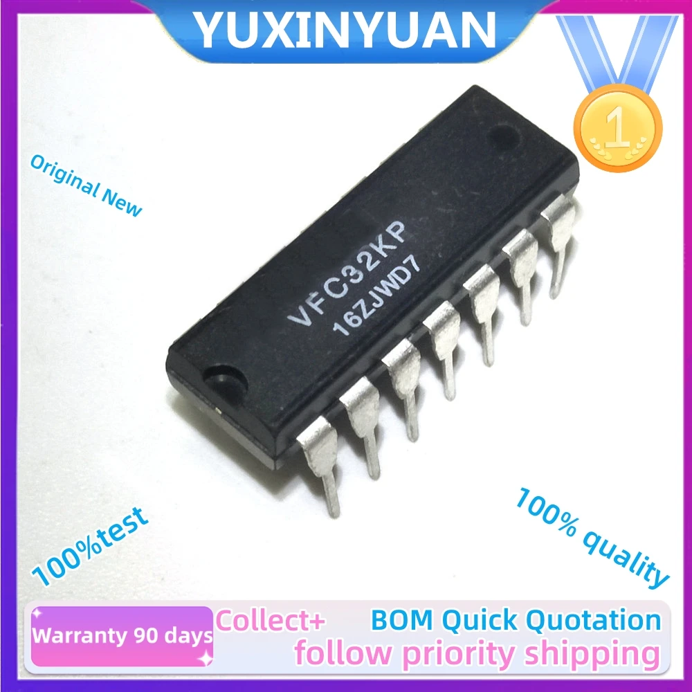 1PCS/LOT VFC32KP  DIP VFC320BP VFC110AP IC F/V & V/F CONV 100KHZ 14DIP IC NEW IN STOCK,100%Test