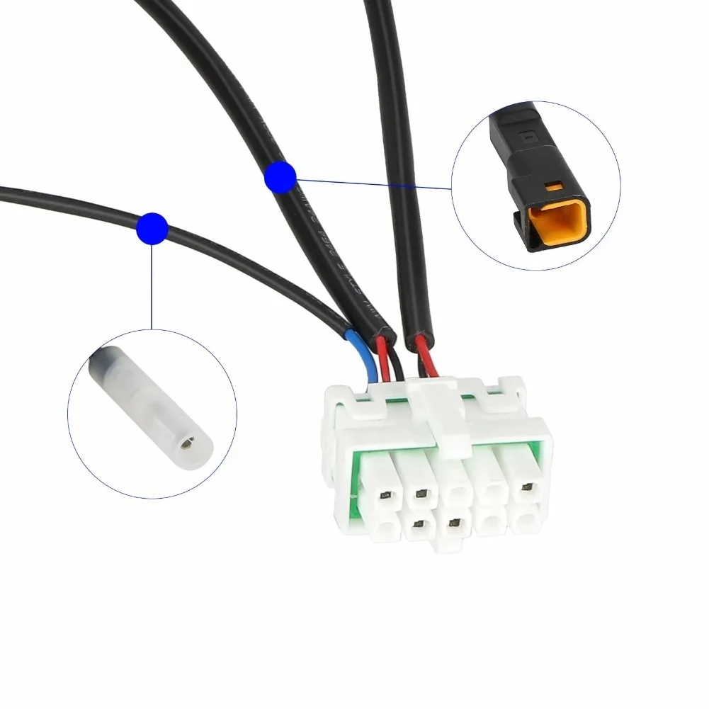 

Кабель заднего фонаря для электрического скутера ZT3 Pro, надежная монтажная плата, замена жгута проводов для освещения скутера No 9 E