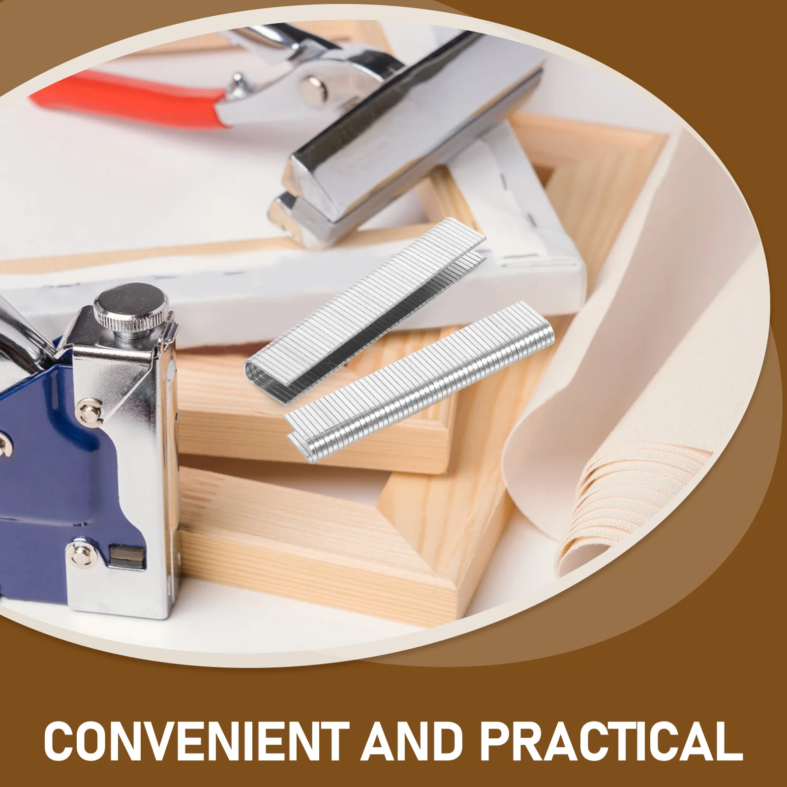 

Stainless Staples U-shaped Nails for Stapler Carbon Steel Pneumatic Woodworking