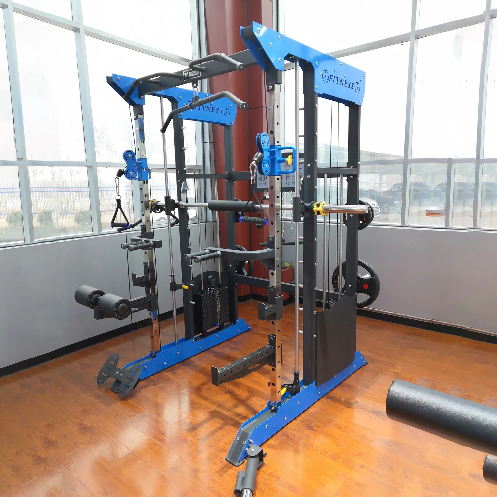 Chinese multifunction Gym Equipment Strength Training smith machine multi functional Trainer Machine