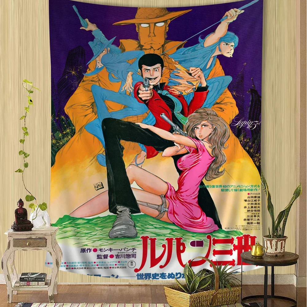 نسيج لوبين الثالث-ماندالا ، نسيج جدار بوهيمي ، ماندالا ، هيبي ، رخيص