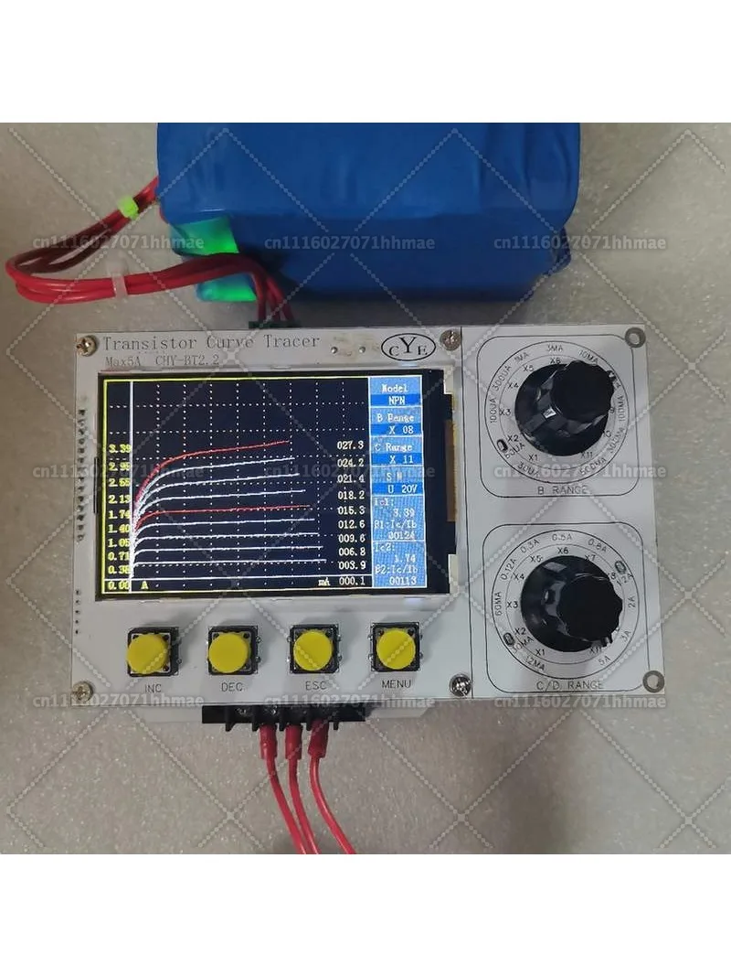 Upgraded 5A Transistor Curve Tracer for Triode FET Testing High Current Transistor Tracer