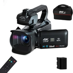 4K Video Camera 64MP Camcorder For Youtube Live Stream Rotate 4.0