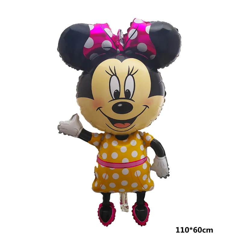 كارتون ديزني ميكي ميني ماوس احباط بالونات استحمام الطفل عيد ميلاد موضوع زينة الحفلات الاطفال اللعب الكلاسيكية الهواء Globos هدية #4