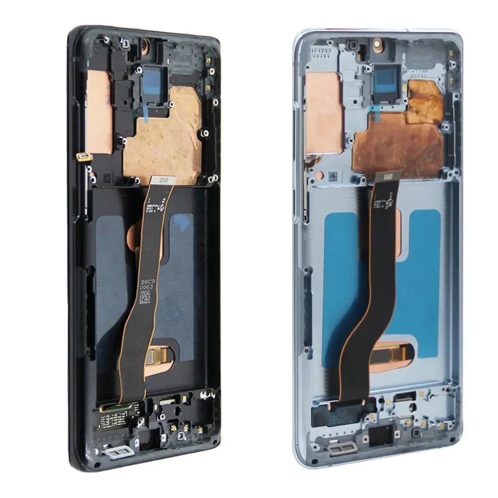 AMOLED S20 Plus Screen Replacement for Samsung Galaxy S20+ G985F G985F/DS Lcd Display Digital Touch Screen with Frame Assembly