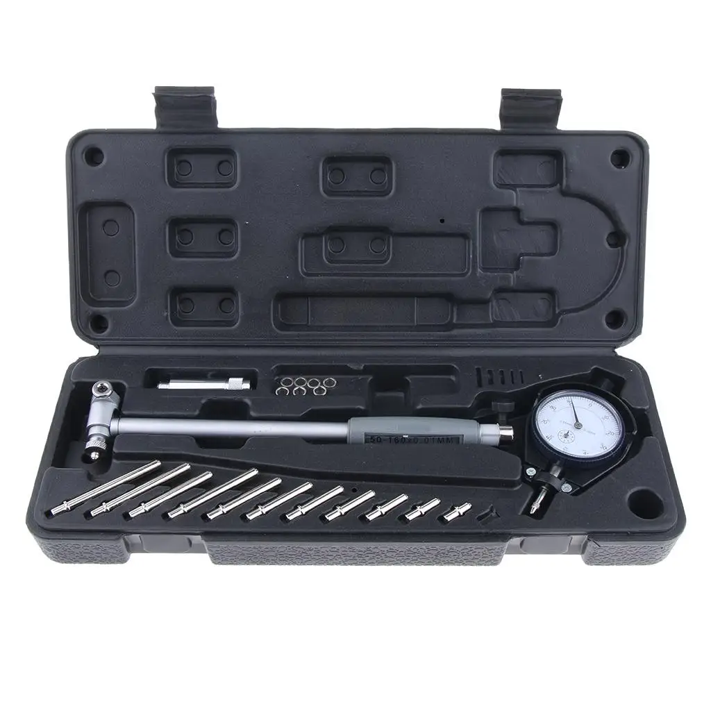 

50-160mm Engine Cylinder Dial Bore Gauge Inner Diameter Gage Precision Measuring Tool for Automotive Repair