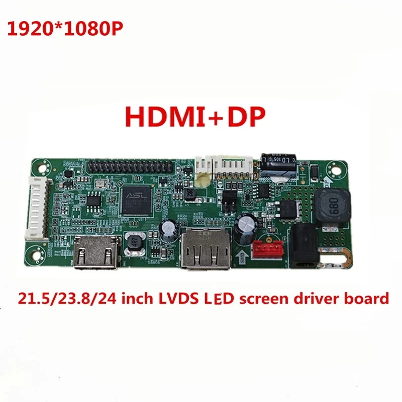 21.5/23.8/24 Inch LVDS LED Display, DP High Definition Controller Board Modification Kit, 1080P, New