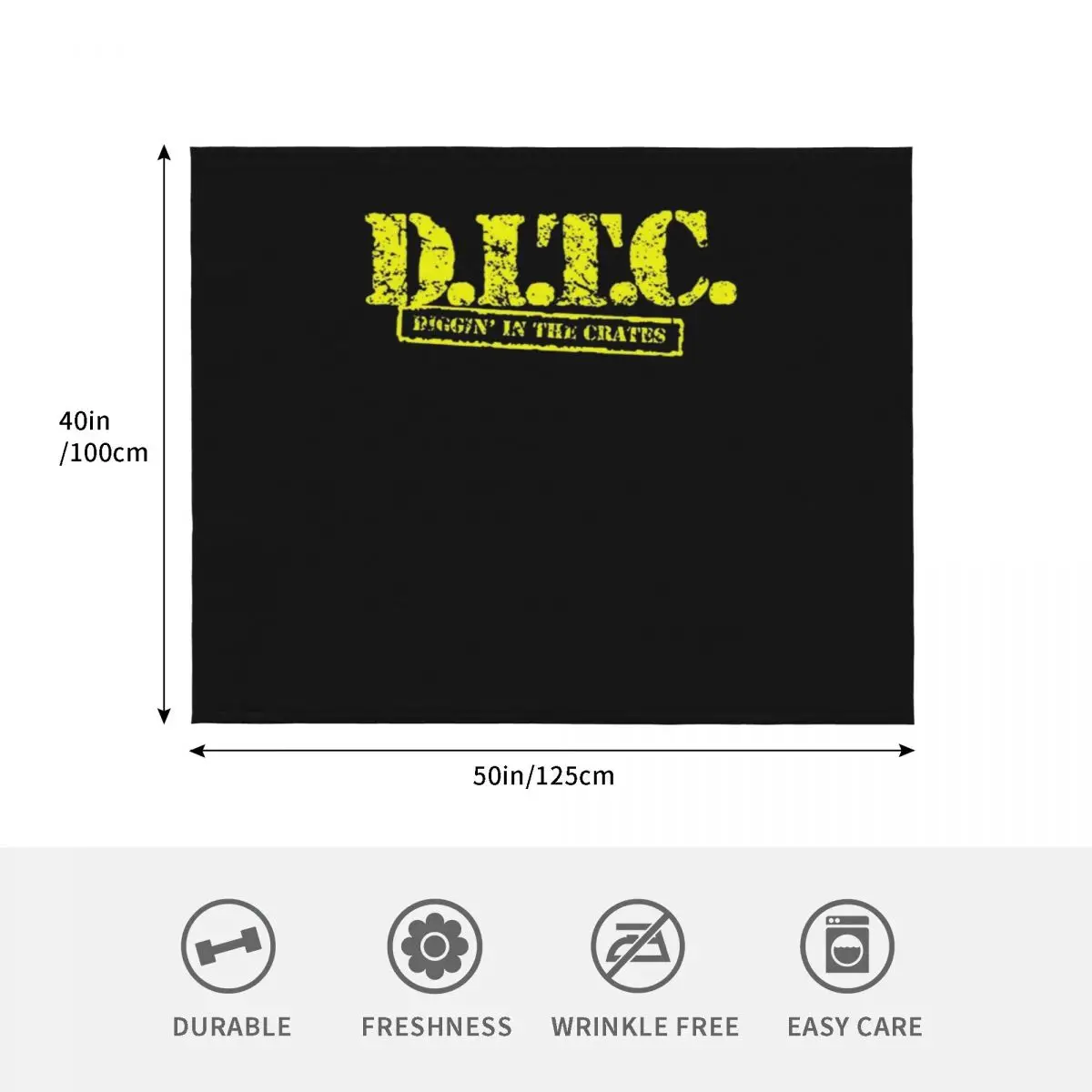 Ditc طاقم طبق الاصل Rawkus Diggin في الصناديق أواخر 90s رمي بطانية زينة عيد الميلاد بياضات السرير بطانيات كبيرة منقوشة لطيفة #4