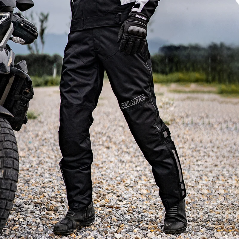 Motorcycle Riding Quick-Release Pant Winter Warmth Racing Style Windproof Motorcycle Rid Provid Protection Keeping Warm Hot Pant