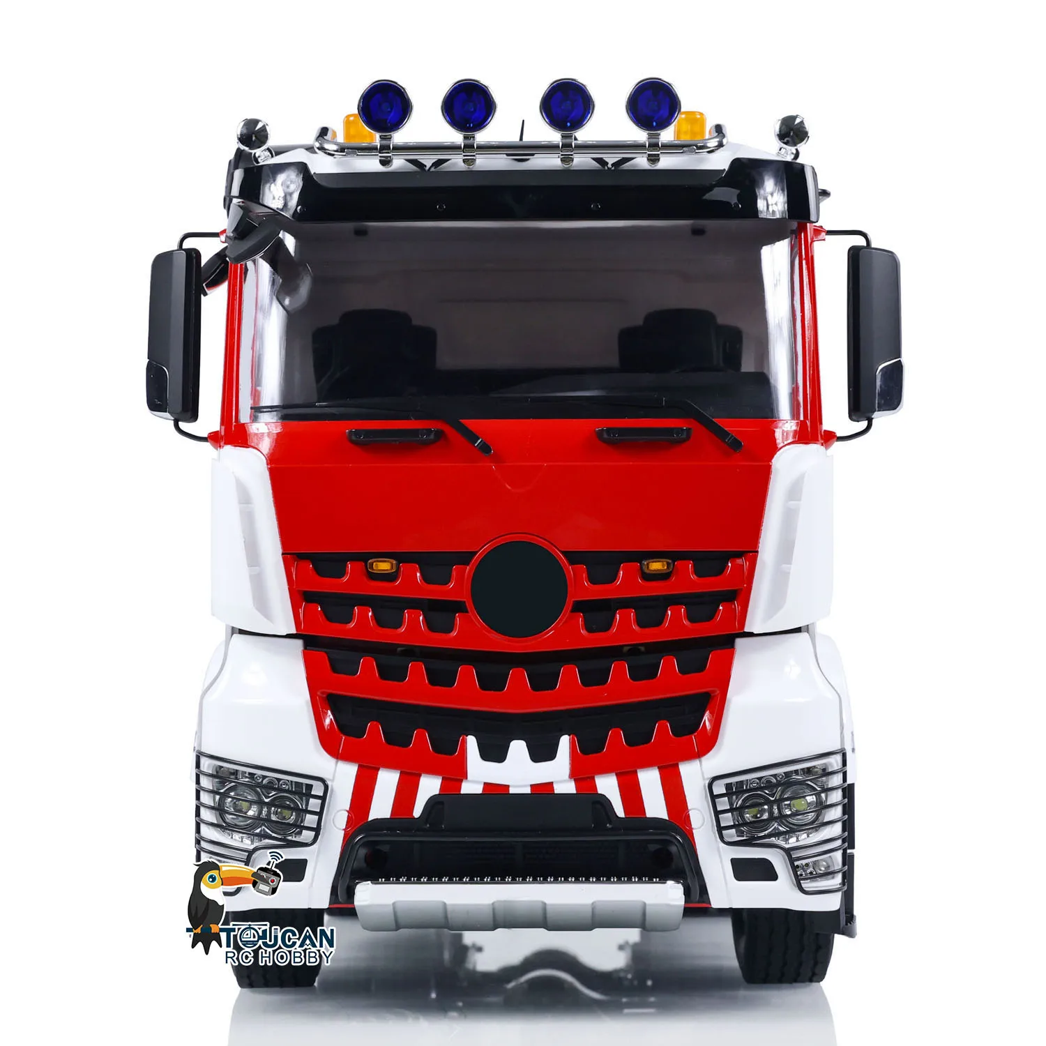 LESU 6x6 RC Tractor Truck RTR Metalen Chassis 1/14 Radio Control Voertuig Auto Geschilderd Gemonteerd Licht Geluid Roken motor Speelgoed
