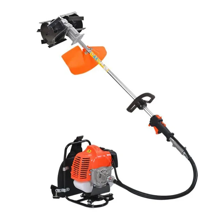 Hot sale 4 stroke single blade High Quality long pole hedge trimmer grass cutter machine gasoline lawn mower