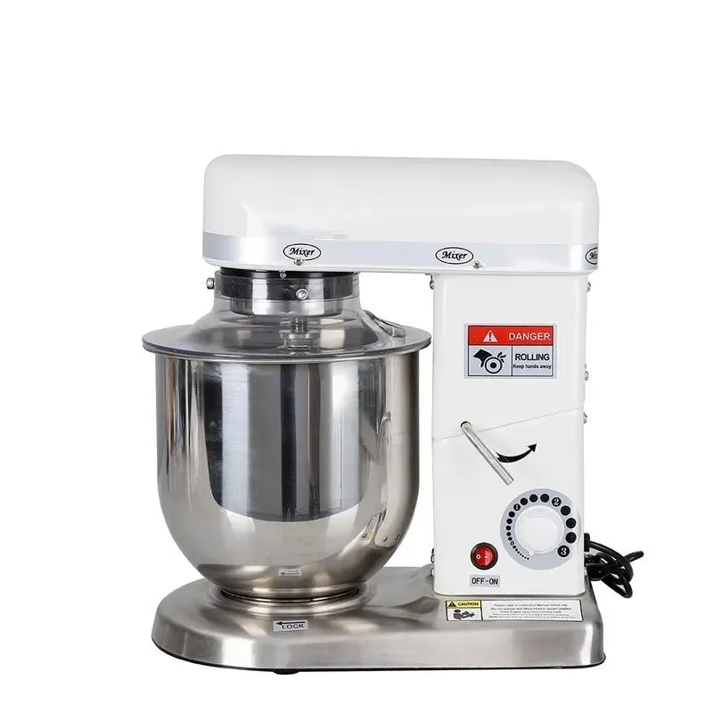 Professional portable cake planetary mixer with 0.35KW engine for bakeries and restaurants