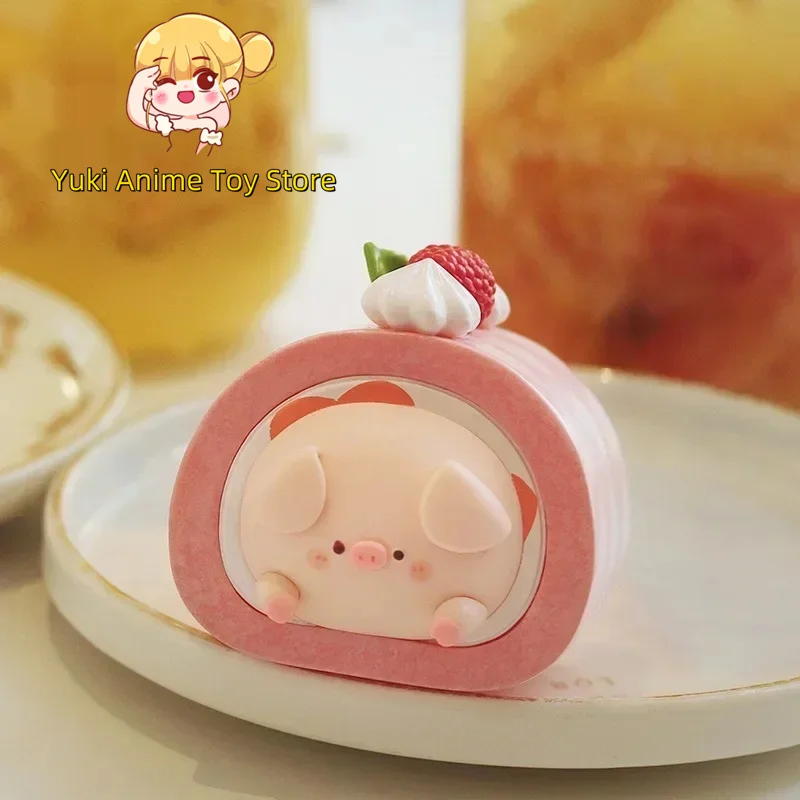 Piko Pig Dessert Blind Box Toy Mystery Box Caja Misteriosa Caixa Surprise Anime Character Kawaii Tabletop Display A Girl Present