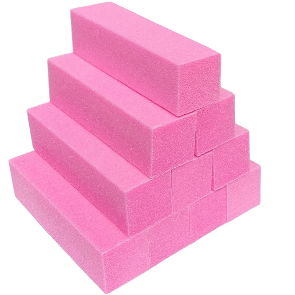 1/20Pcs Nail Buffer Block Set 4Sided Sanding Buffers for Acrylic & Natural Gel Nails Fingernail Shine Professional Buffing Filer