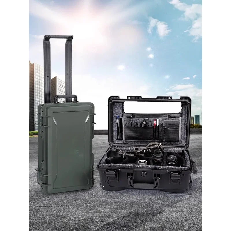 Shockproof Professional Photographic Equipment Tie Rod Camera SLR Lens Storage Equipment Luggage Suitcase Moisture-proof